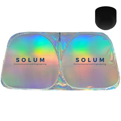 Custom Foldable Holographic Car Sun Shade