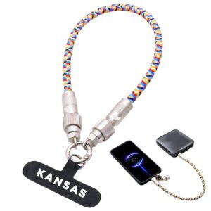 Custom Braided Nylon Charging Cable Lanyard