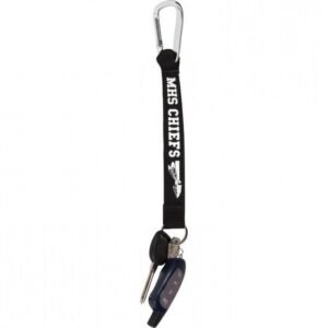 Nylon Web Custom Key Strap w/ Carabiner - .78''w