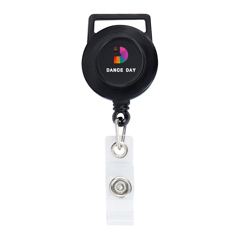 Full Color Custom Round Hanger Badge Holder