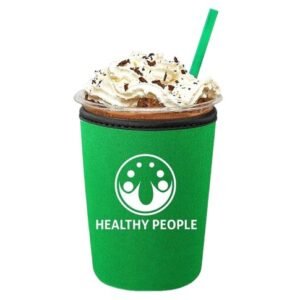 Full Color Custom Neoprene Iced Coffee Sleeves