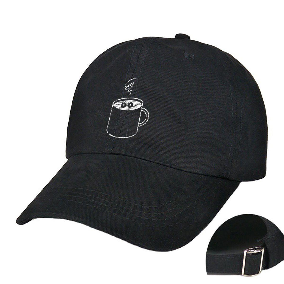 6-Panel Custom Washed Cotton Unstructured Cap