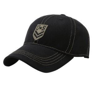 Structured Contrast Stitch Custom Caps
