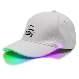Custom Colour LED Trim Light Up Baseball Cap