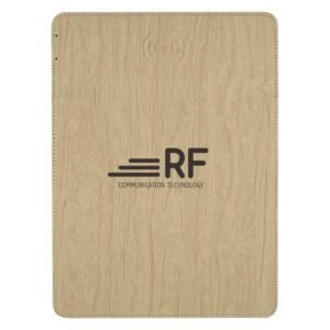 Woodtone Qi Wireless Charging Custom Mouse Pad w/ Phone Stand