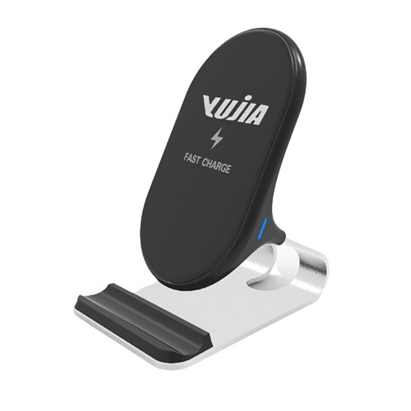 Custom Desktop Qi Wireless Charger Stand Phone Holder
