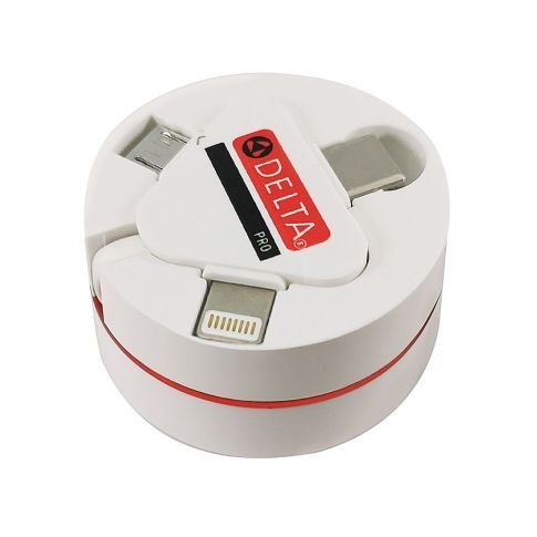 Custom 3 In 1 Retractable Charging Cable