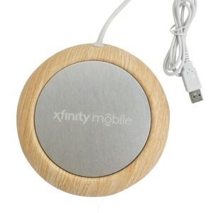 Custom Wood Grain Keep Warm Cup Coaster