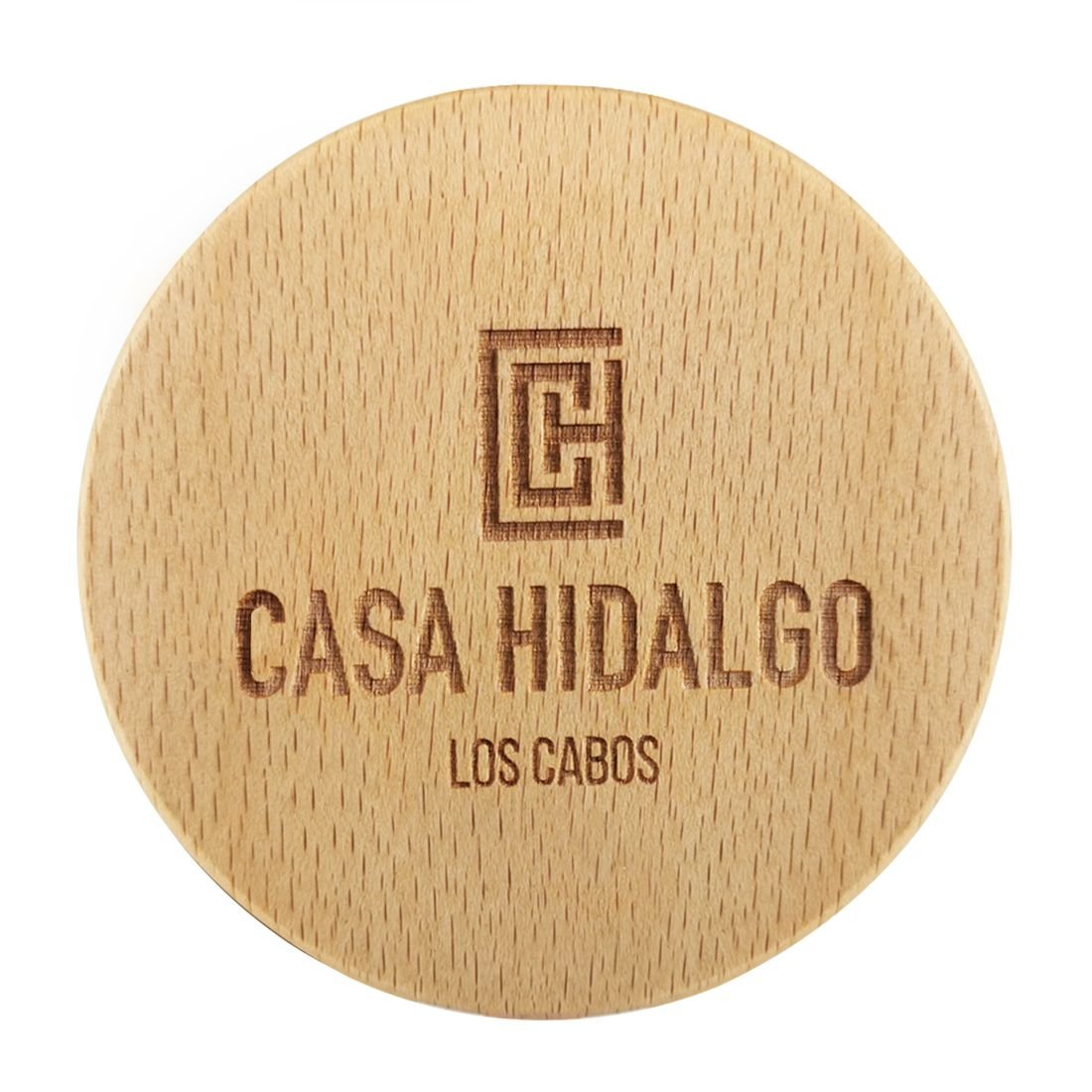 Custom Wood Circle Printed Coaster