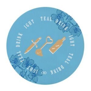 Full Color Paperboard Promotional Coaster - 3.54" dia.