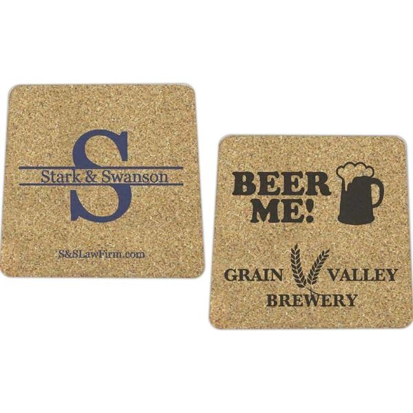 Promotional Cork Coaster - Square