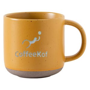 Laser Engraved Custom Speckled Coffee Mug - 12 oz.