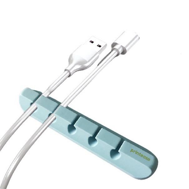 Custom Silicone Five Pore Cord Organizer Cable Clips