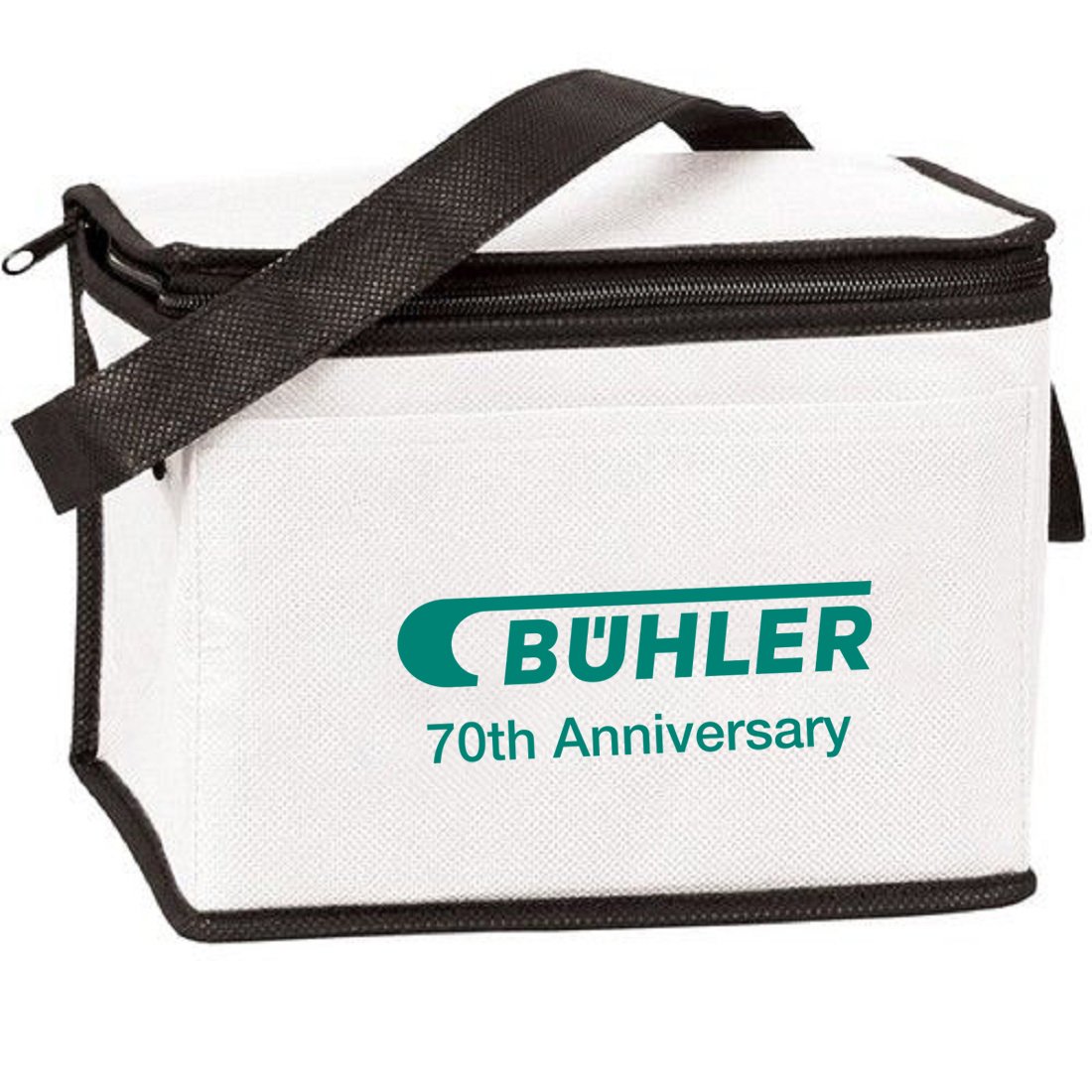 Custom 6 Can Non-Woven Cooler Bag