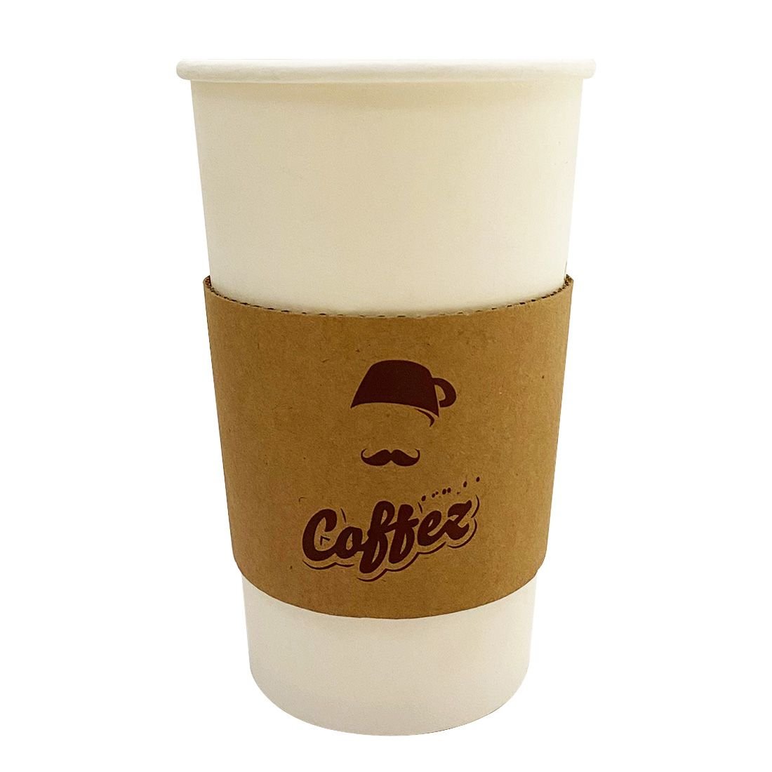 Custom Printed Kraft Coffee Sleeves