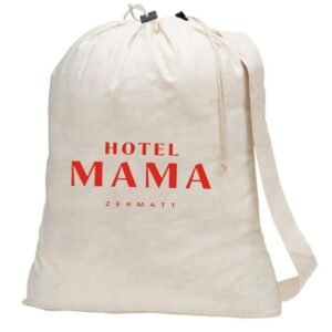 Custom Cotton Canvas Logo Laundry Bag - 22"w x 28"h