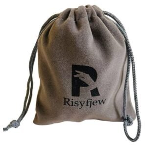 Custom Velvet Drawstring Pouch - 4.7"w x 6"h