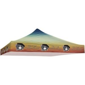 Full Color Custom Event Tent - Replacement Canopy - 10'