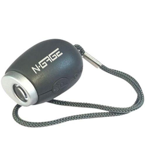 Custom Mini Digital Clock LED Flashlight Torch with Lanyard