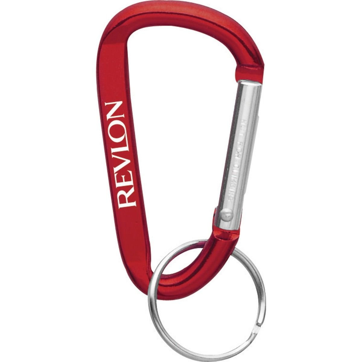 Classic Aluminum Custom Carabiner w/ Key Tag