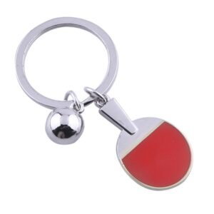 Promotional Table Tennis Bat Shape Keychain