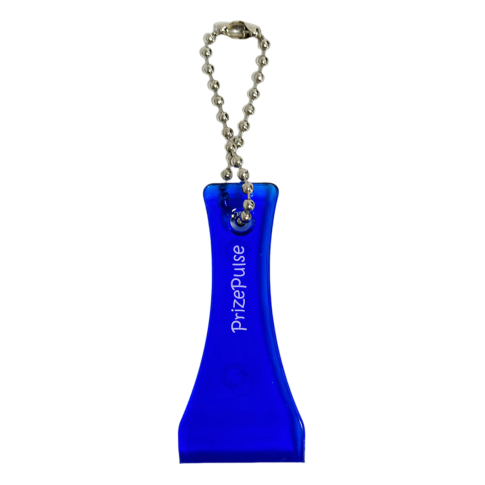 Custom Translucent Lottery Scratcher Keychain