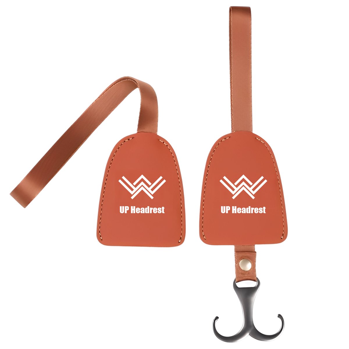 Custom PU Leather Vehicle Headrest Hook Hanger