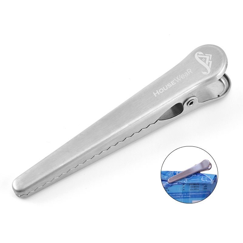 Custom Stainless Steel Food Bag Sealing Alligator Clips