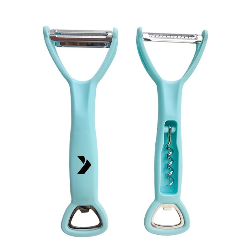 Custom 4-in-1 Multifunction Peeler w/ Wine Opener