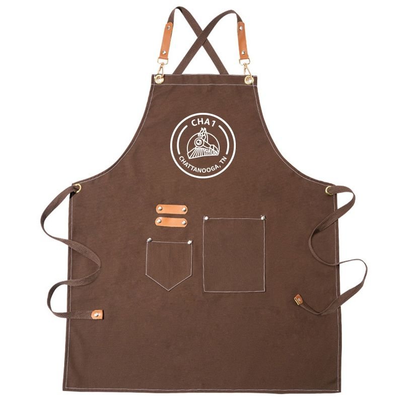 Full Color Custom Canvas Coffee Apron