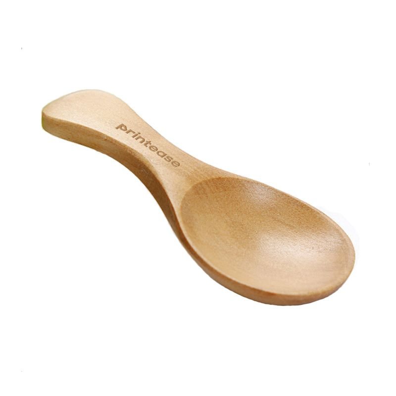 Custom Bamboo Short Handle Spoon