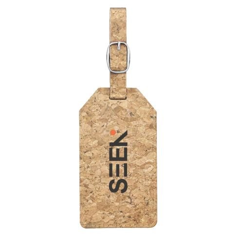 Custom Eco-friendly Cork Luggage Tag