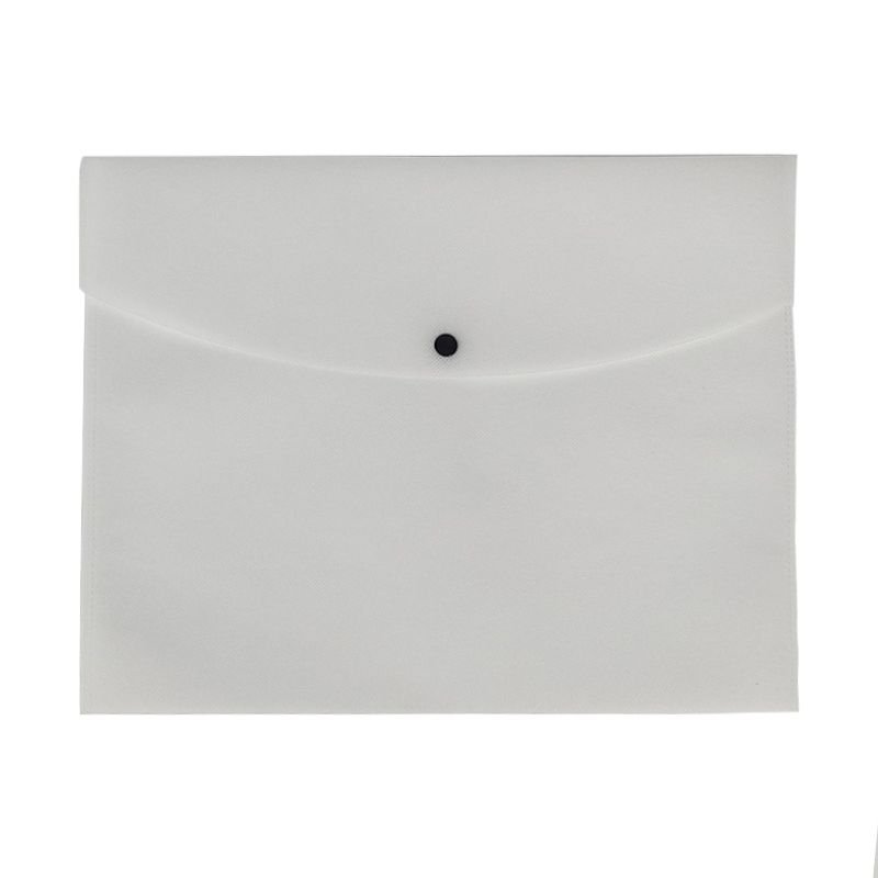 Custom Non-woven Snap Hand Bag - 18"w x 14"h