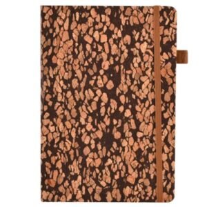Full Color Custom Recycled Coffee Cork Notebook - 8.66" x 5.9"