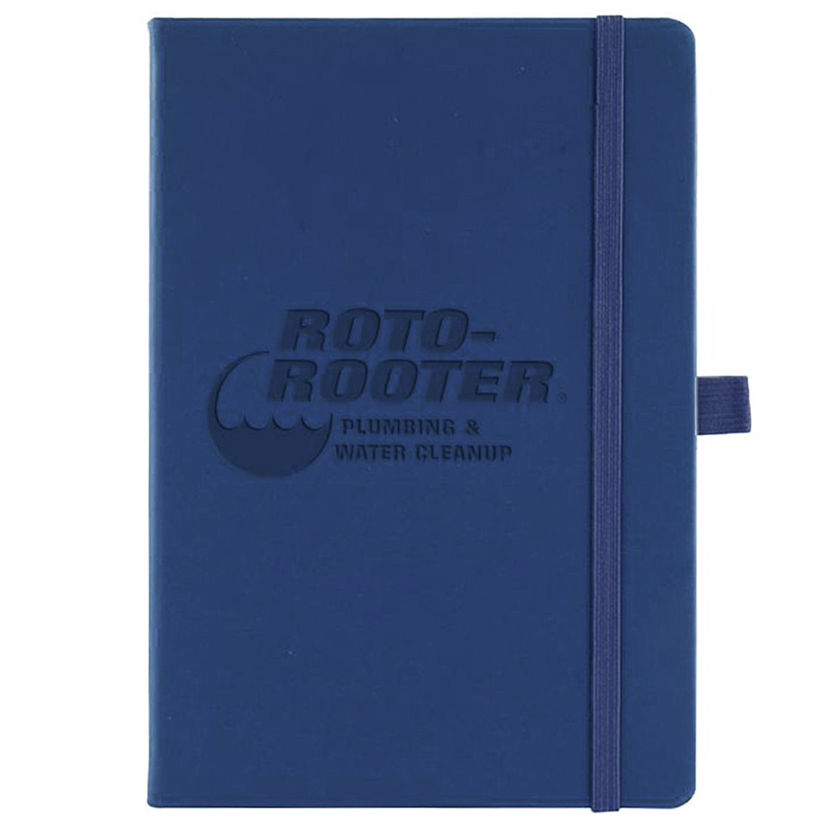 Custom PU Leather Hardcover Ruled Notebook - 5.5"w x 8.25"h