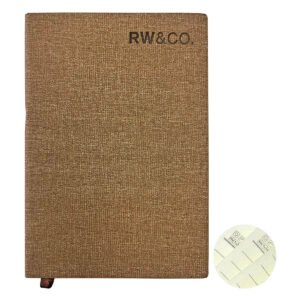 Custom A5 Linen-Like Finish PU Journal