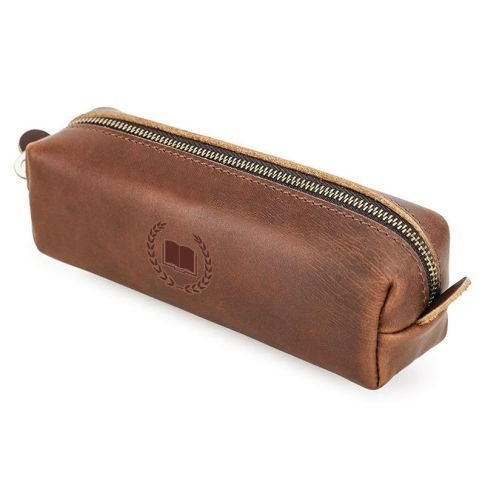 Custom PU Leather Pencil Pouch
