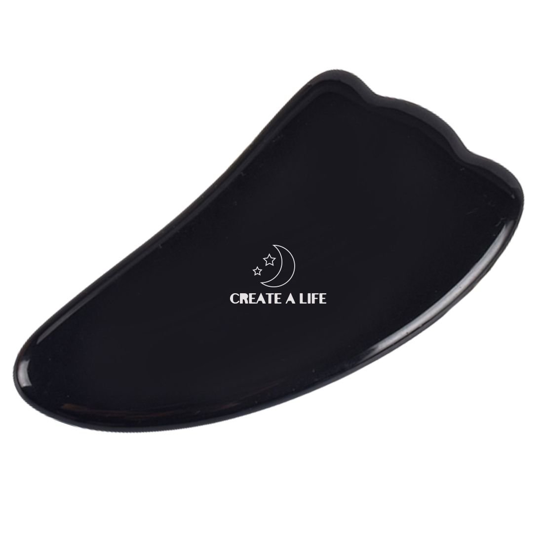 Custom Natural Sheep Horn Shaped Massage Facial Tool