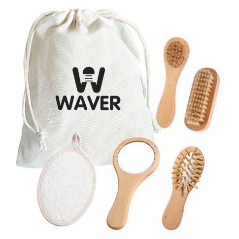 Custom Relaxation 5-Piece Spa Kit w/ Cotton Bag