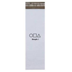 Custom Courier Satchel Poly Mailer Bags - 3.9" x 13.8"