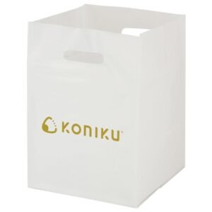 Carry-Out Custom Die-Cut Bag - 10.25"w x 14"h x 10"d