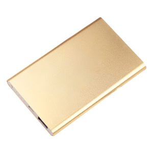 Custom Aluminum Slim Power Bank - 4000 mAh