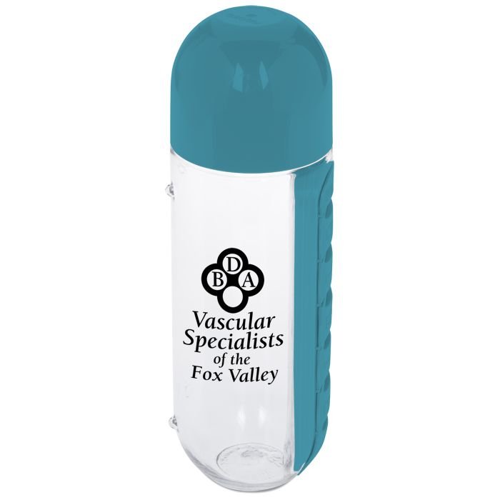 Custom Pill Organizer Sport Bottle - 20 oz