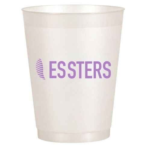 Custom Frosted Flexible Stadium Cups - 16 oz.
