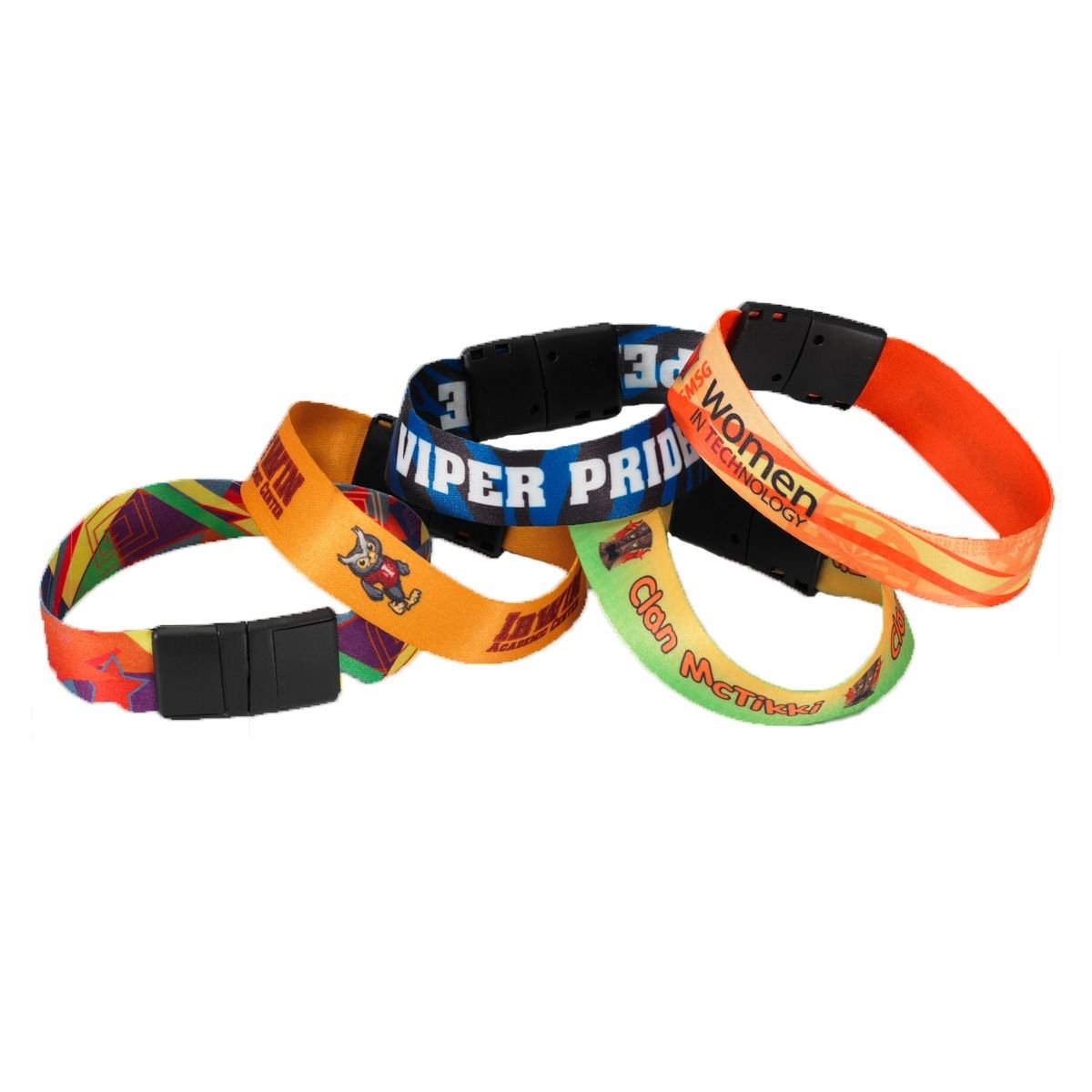 Full Color Breakaway Custom Wristband - .75"