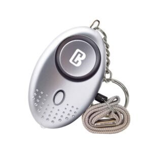 Custom Sound Personal Safety Alarm w/ LED Light