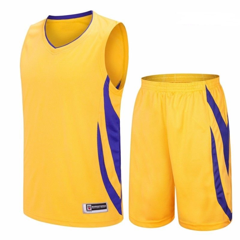 Custom Printed Polyester Basketball Jersey With Shorts Combo