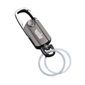 Multifunction Custom 2-Ring Keyring w/ Bottle Opener