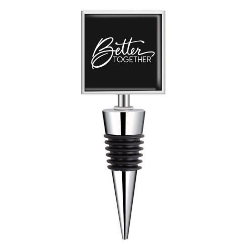 Promotional Square Wine Bottle Stoppers