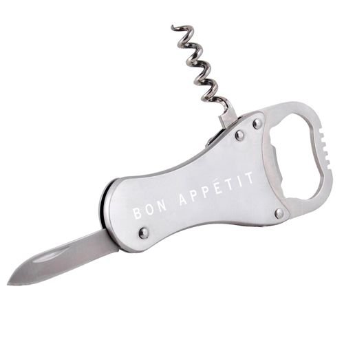 4-Function Custom Printed Wine Tool